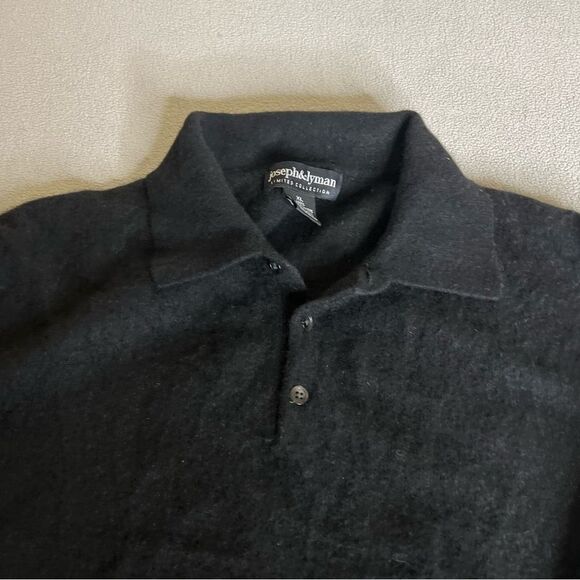 Joseph & Lyman 100% Pure Cashmere  Size XL Black - Picture 8 of 16